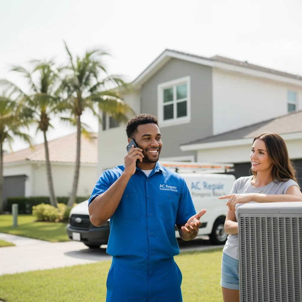 AC Repair Pompano Beach customer support in Dunbar
